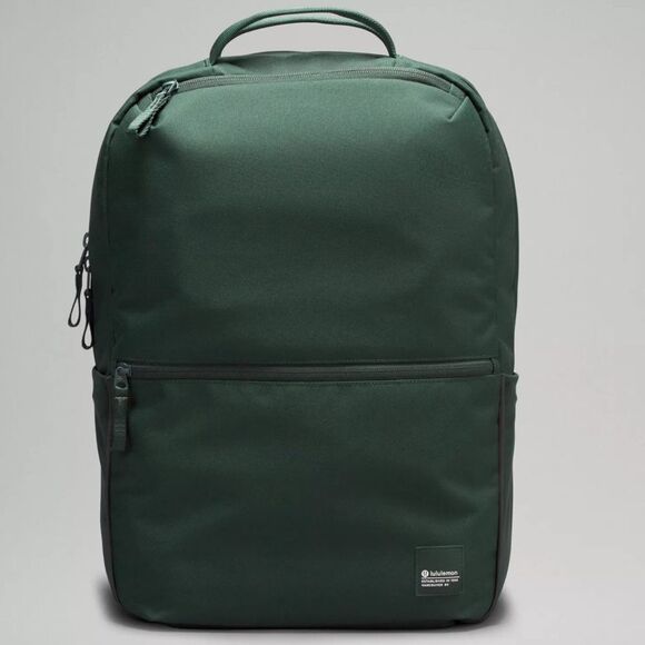 Lululemon Double-Zip Backpack 22L- Legacy Green/Grey Eucalyptus NWT laptop bag - Picture 8 of 13